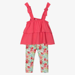 Mayoral-Girls Bloom Legging Ensemble | Childrensalon Outlet