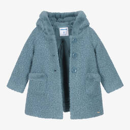 مايورال-معطف بوكليه لون أزرق للبنات | Childrensalon Outlet