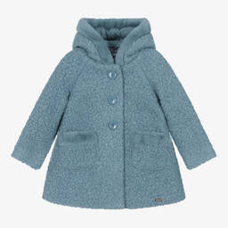 مايورال-معطف بوكليه لون أزرق للبنات | Childrensalon Outlet