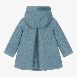 مايورال-معطف بوكليه لون أزرق للبنات | Childrensalon Outlet