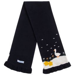 مايورال-طقم سكارف و قبعة قطن محبوك للمولودات | Childrensalon Outlet