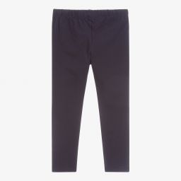 Mayoral-Синие хлопковые легинсы для девочек | Childrensalon Outlet