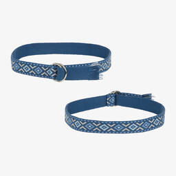 Mayoral-Girls Blue Flared Denim Jeans | Childrensalon Outlet