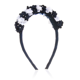 Mayoral-Синий ободок с цветами для девочек | Childrensalon Outlet