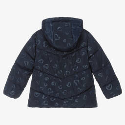 Mayoral-Синий пуховик для девочек | Childrensalon Outlet