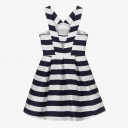 Mayoral-Платье в синюю полоску для девочек | Childrensalon Outlet