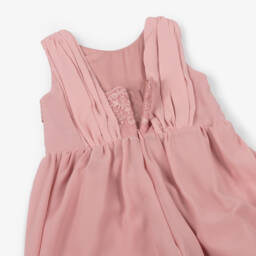 Mayoral-Комбинезон из розового шифона для девочек | Childrensalon Outlet