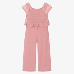 مايورال-جمبسوت قطن محبوك بلون وردي للبنات | Childrensalon Outlet