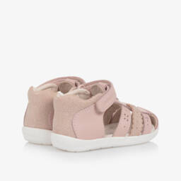 Mayoral-Кожаные босоножки розового цвета для девочек | Childrensalon Outlet