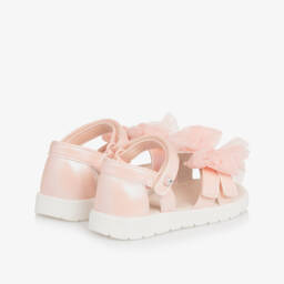 مايورال-صنادل مزينة بالتول الوردي للبنات | Childrensalon Outlet