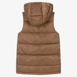 مايورال-جاكيت جيليه هودي لون بني للبنات | Childrensalon Outlet