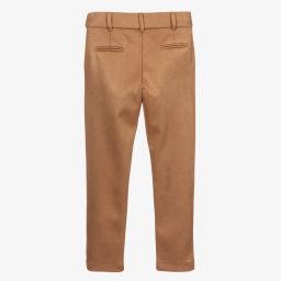 Mayoral-Girls Brown Twill Trousers | Childrensalon Outlet