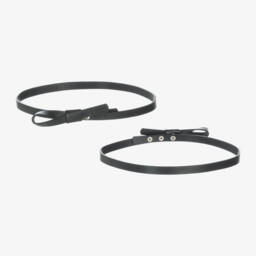 Mayoral-Girls Charcoal Pleated Denim Skirt | Childrensalon Outlet