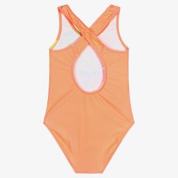Mayoral-Girls Coral Orange Swimsuit | Childrensalon Outlet