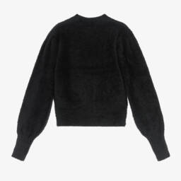 مايورال-بلوفر فلافي محبوك لون أسود للبنات | Childrensalon Outlet