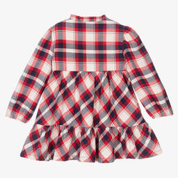 Mayoral-Хлопковое платье в клетку для девочек | Childrensalon Outlet