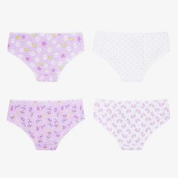 Mayoral-Хлопковые трусы для девочек (4пары) | Childrensalon Outlet