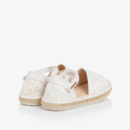 Mayoral-Girls Cream Lace Festival Shoes | Childrensalon Outlet