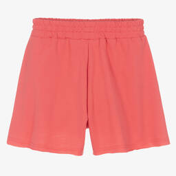 Mayoral-شورت قطن جيرسي لون زهري داكن للبنات | Childrensalon Outlet