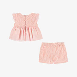 Mayoral-Girls Delicate Floral Tulle Ensemble | Childrensalon Outlet