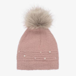 مايورال-طقم قبعة ووشاح سنود لون زهري | Childrensalon Outlet