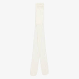 Mayoral-Girls Elegant Ivory Flutter Tights | Childrensalon Outlet