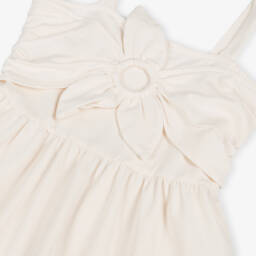Mayoral-فستان عاجي أنيق للبنات | Childrensalon Outlet