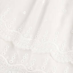 Mayoral-Элегантное кремовое платье из тюля для девочек | Childrensalon Outlet