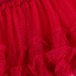 Mayoral Для новорожденных-Girls Festive Red Tulle Skirt | Childrensalon Outlet