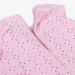 Mayoral-Платье из хлопка с цветочным узором и бантиками для девочек | Childrensalon Outlet