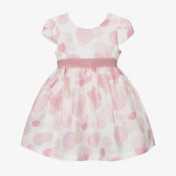 Mayoral-Платье из органзы с цветочным узором в пастельных тонах для девочек | Childrensalon Outlet