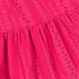 Mayoral-Платье пурпурное с вышивкой для девочек | Childrensalon Outlet