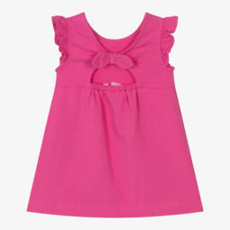 Mayoral-Girls Fuchsia Jersey Mermaid Dress | Childrensalon Outlet