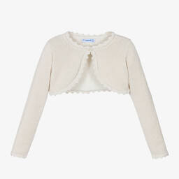 Girls gold best sale bolero