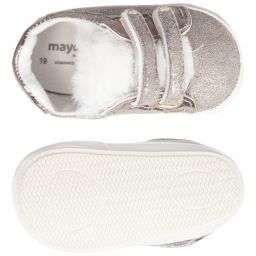 Mayoral Для новорожденных-Girls Gold Pre-Walker Shoes | Childrensalon Outlet