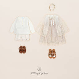 Mayoral-Золотой ободок с цветами для девочек | Childrensalon Outlet