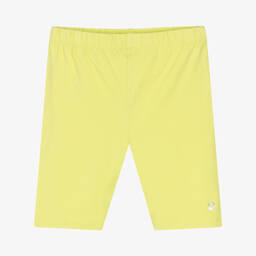 Mayoral-Girls Green Cotton Cycling Shorts | Childrensalon Outlet