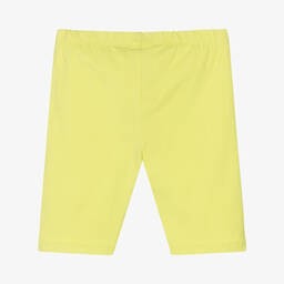 Mayoral-Girls Green Cotton Cycling Shorts | Childrensalon Outlet