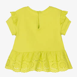 Mayoral-Зеленая хлопковая футболка | Childrensalon Outlet