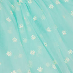 Mayoral-Girls Green Floral Tulle Skirt Set | Childrensalon Outlet
