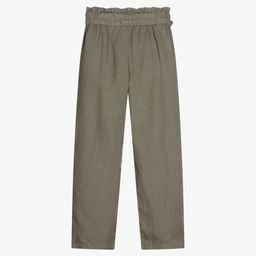 Mayoral-Зеленые брюки из лиоцелла для девочек | Childrensalon Outlet