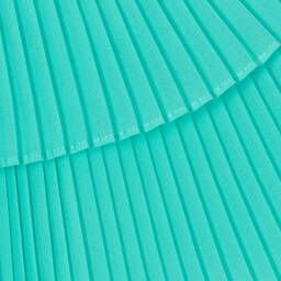 Mayoral-Girls Green Pleated Crêpe Chiffon Dress | Childrensalon Outlet