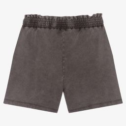 Mayoral-Серые хлопковые шорты для девочек | Childrensalon Outlet