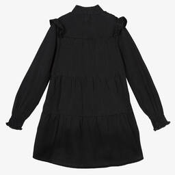 Mayoral-Серое джинсовое платье для девочек | Childrensalon Outlet