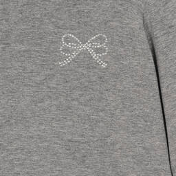 Mayoral-Girls Grey Turtle Neck Top | Childrensalon Outlet