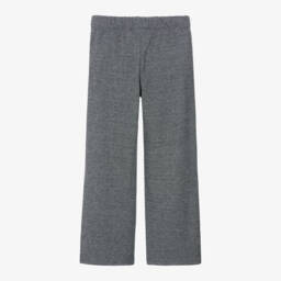 Mayoral-Girls Grey Wide-Leg Trousers | Childrensalon Outlet