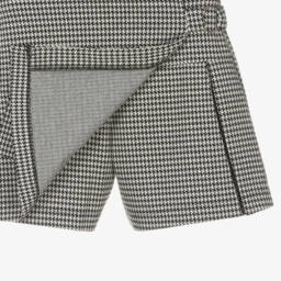 Mayoral-Girls Houndstooth Wrap Skort | Childrensalon Outlet