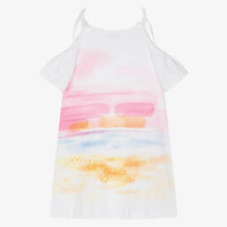 Mayoral-Girls Ivory Beachside Sundress | Childrensalon Outlet