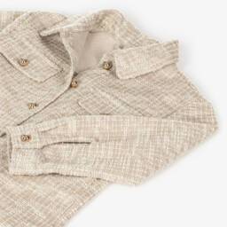 مايورال-قميص لون بيج وعاجي للبنات | Childrensalon Outlet