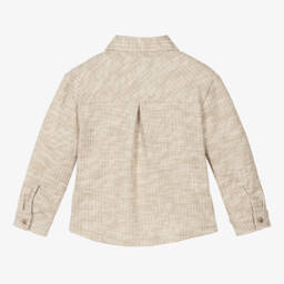 مايورال-قميص لون بيج وعاجي للبنات | Childrensalon Outlet